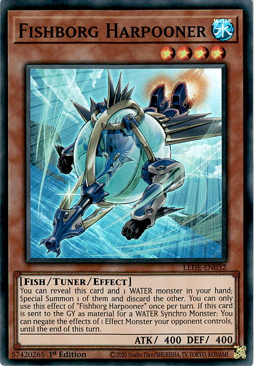 Fishborg Harpooner Card Front