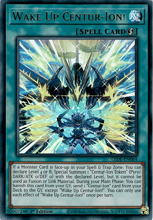 Wake Up Centur-Ion! Card Front