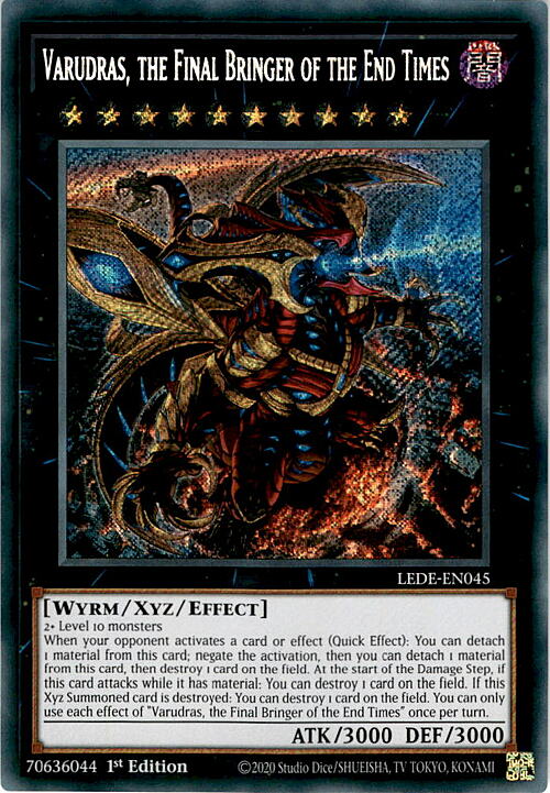 Varudras, the Final Bringer of the End Times Card Front