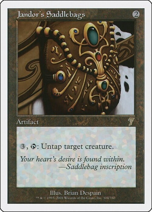 Jandor's Saddlebags Card Front