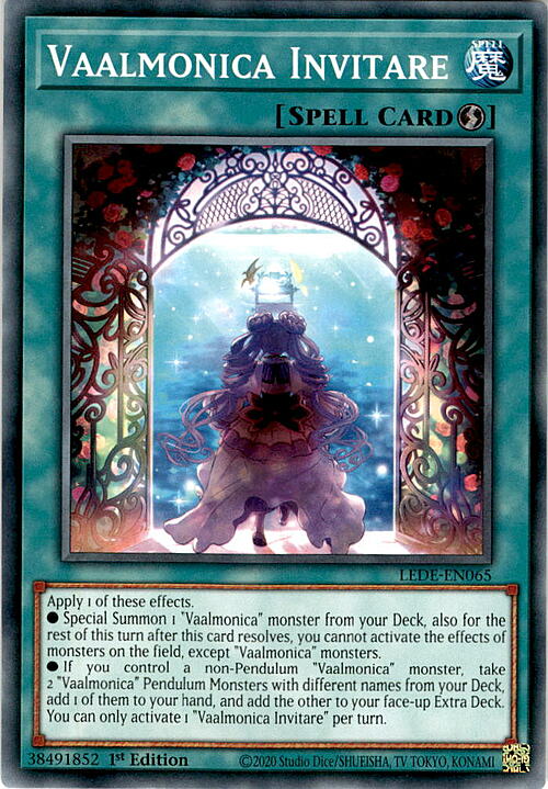 Vaalmonica Invitare Card Front