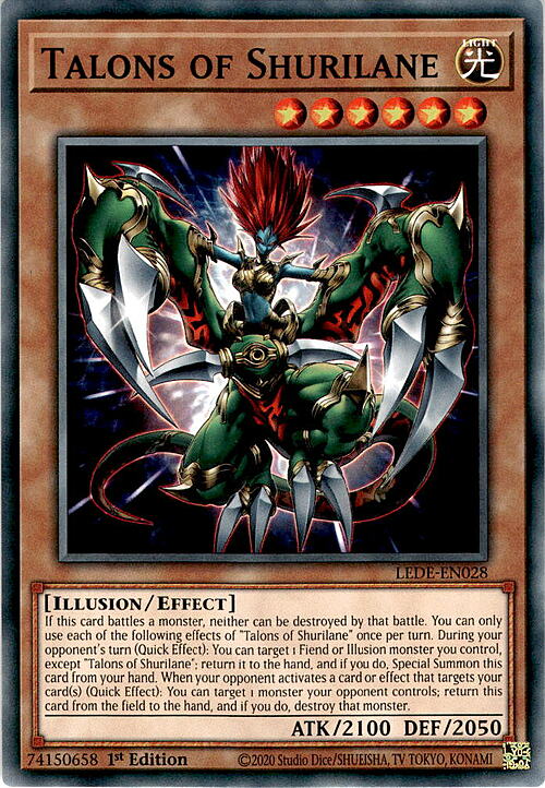 Talons of Shurilane Card Front