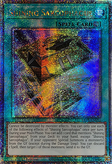 Shining Sarcophagus Card Front
