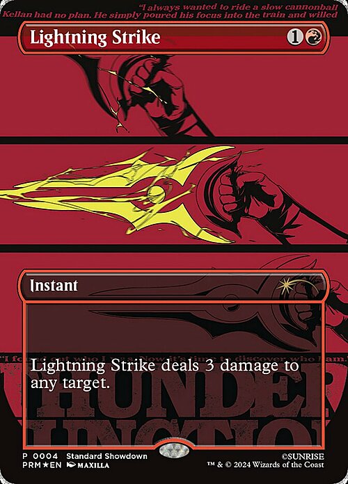 Lightning Strike Card Front