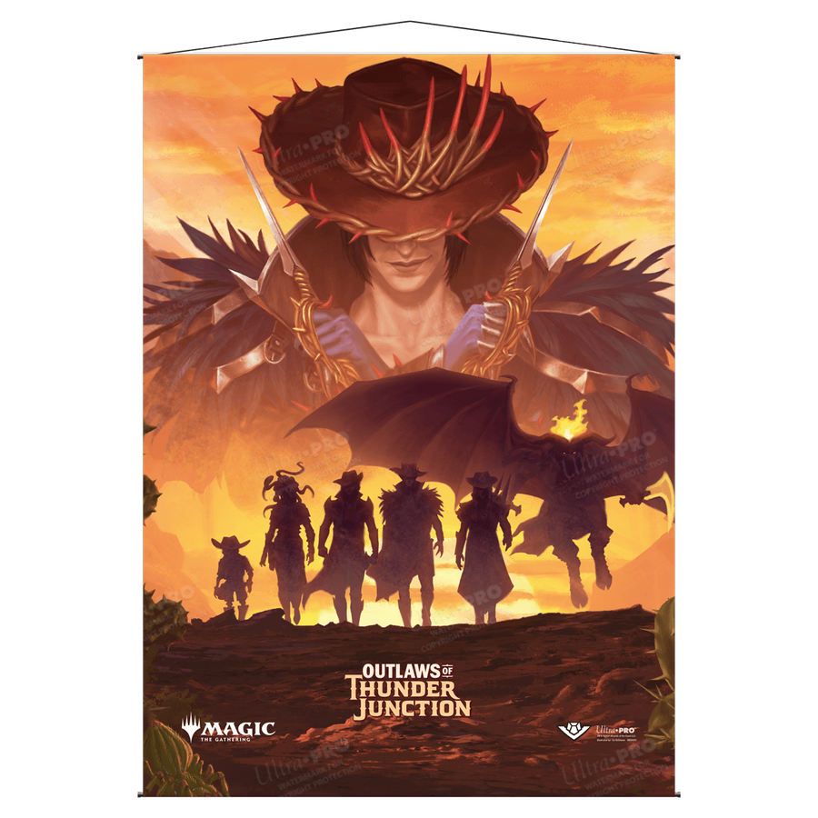 Outlaws of Thunder Junction | Key Art Wall Scroll
