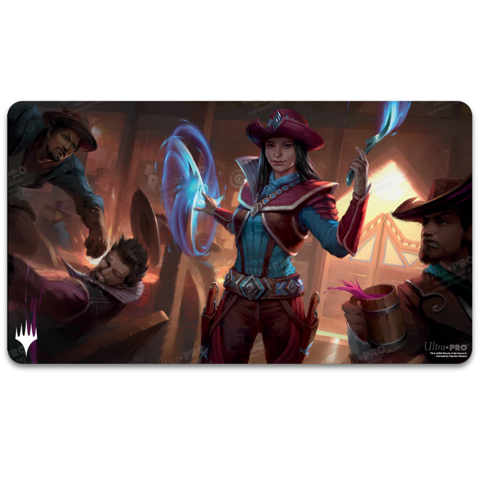 Outlaws of Thunder Junction: "Stella Lee, Wild Card" Playmat