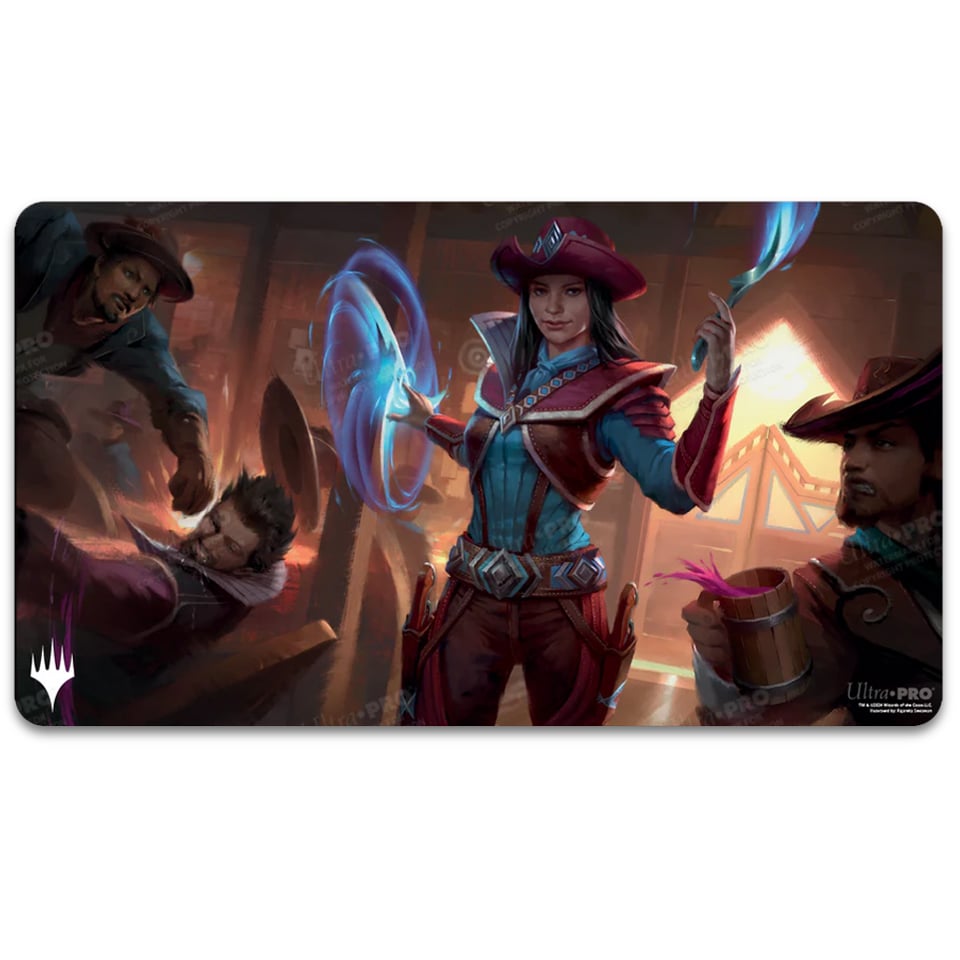 Outlaws of Thunder Junction: "Stella Lee, Wild Card" Playmat