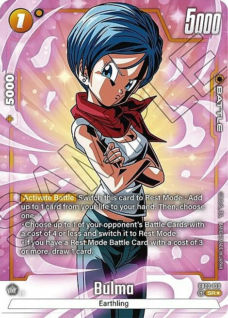 Bulma Card Front