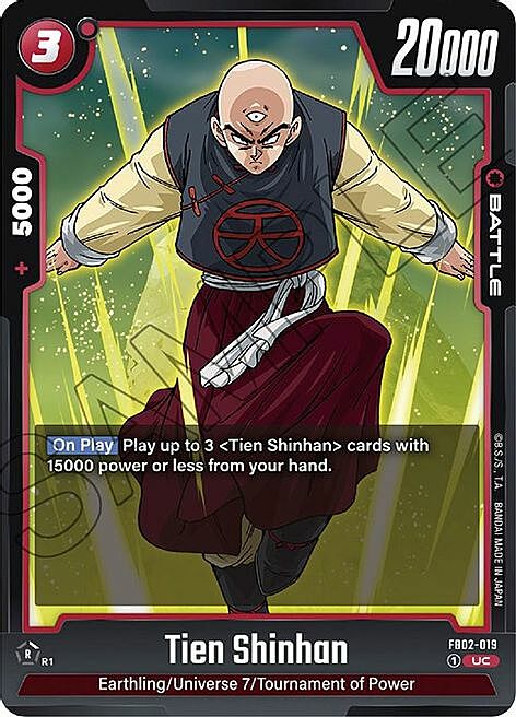 Tien Shinhan Card Front