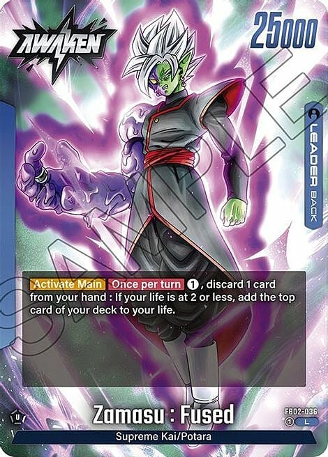 Zamasu : Fused Card Front