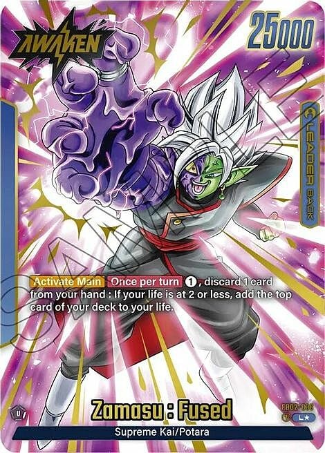 Zamasu : Fused Card Front