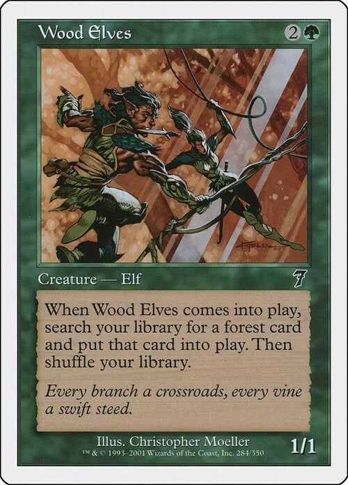 Wood Elves Card Front
