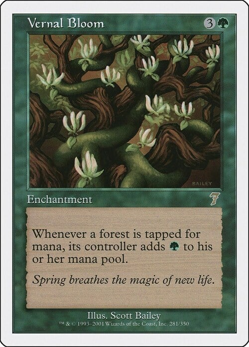Vernal Bloom Card Front