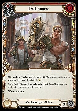 Rotary Ram - Red Card Front