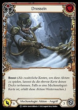 Throttle - Red Card Front