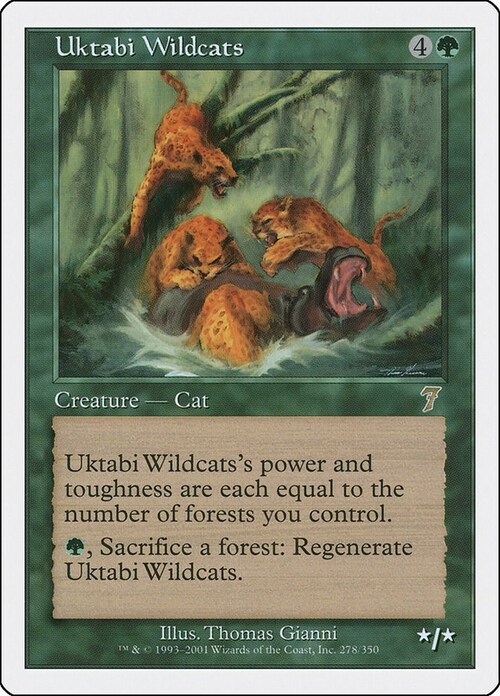 Uktabi Wildcats Card Front