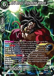 SS4 Broly, Provoking Attack