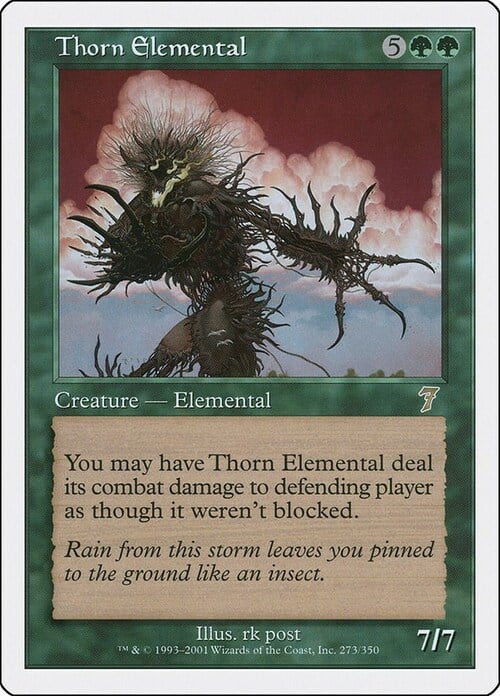Thorn Elemental Card Front