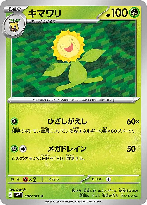 Sunflora Card Front