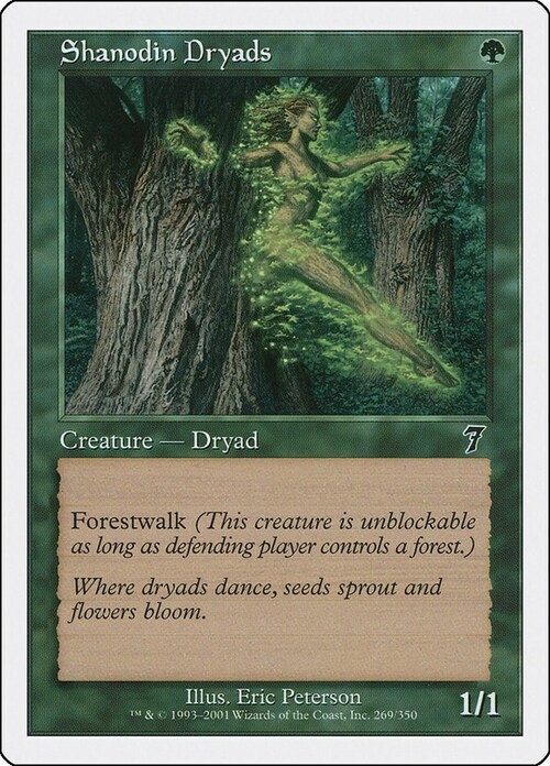 Shanodin Dryads Card Front