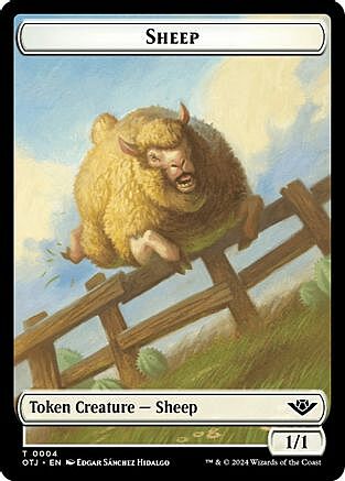 Sheep // Plot Card Front