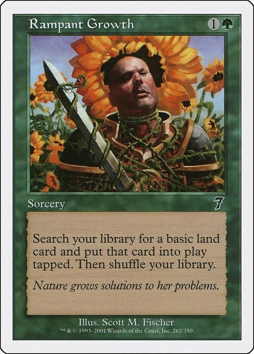 Rampant Growth Card Front