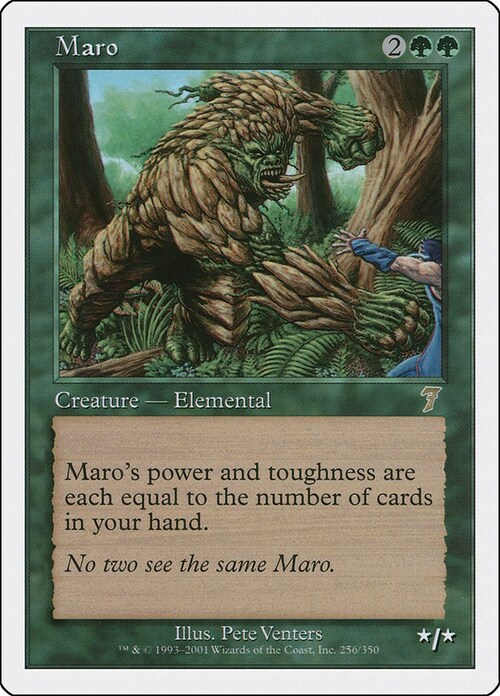 Maro Card Front