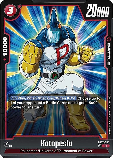 Katopesla Card Front