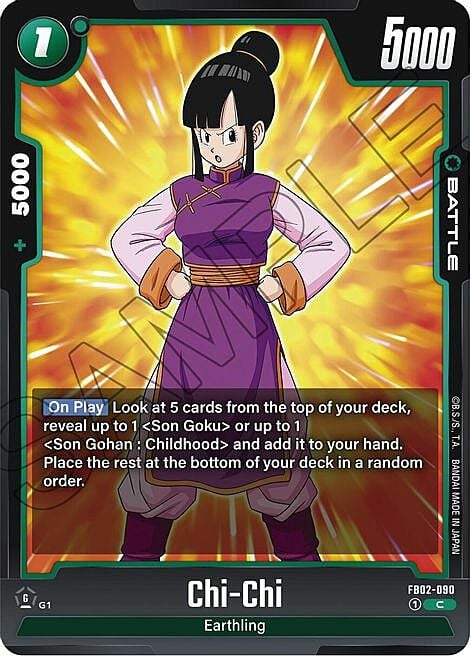 Chi-Chi Card Front