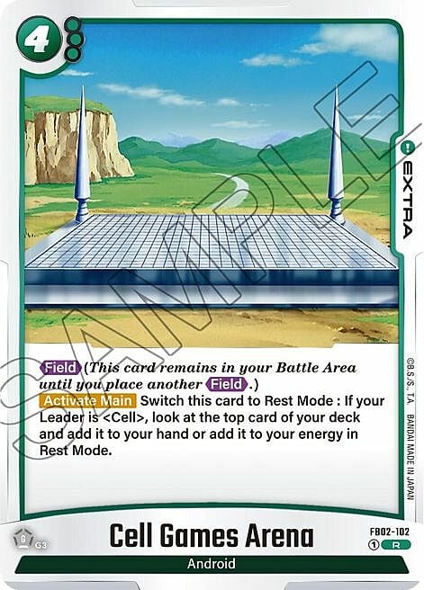 Cell Games Arena Card Front