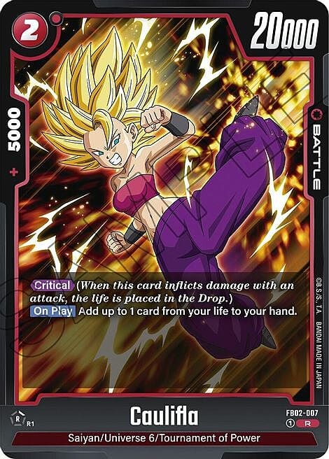 Caulifla Card Front