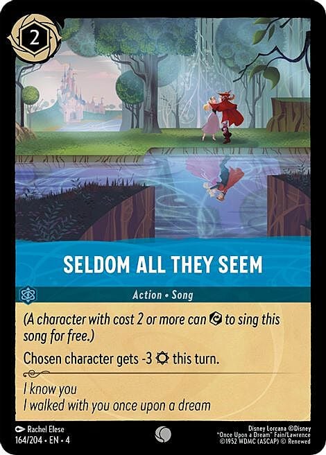 Seldom All They Seem Card Front