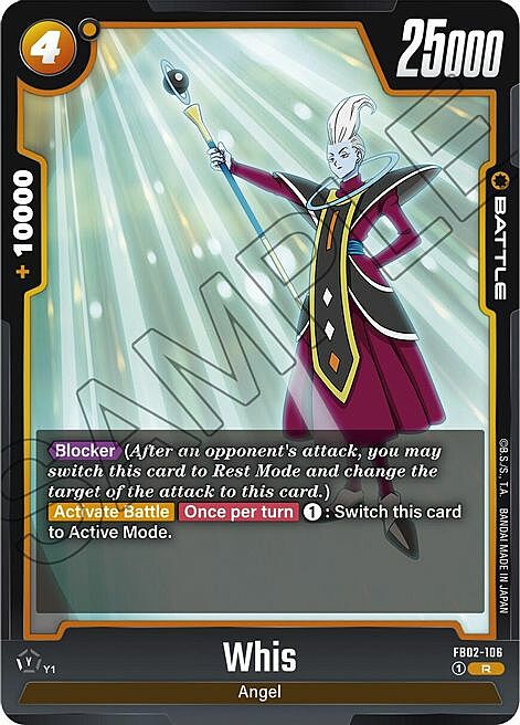 Whis Card Front