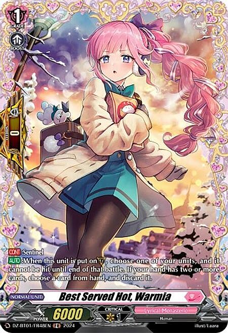 Best Served Hot, Warmia Frente