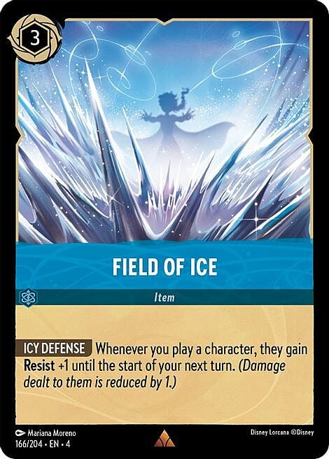 Field of Ice Card Front