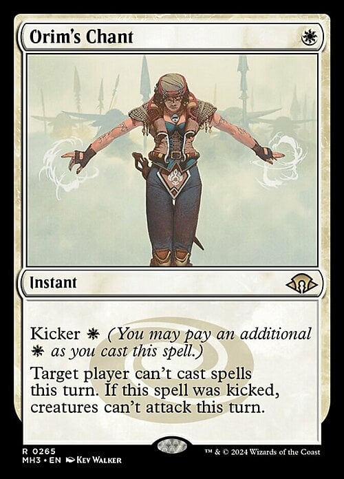 Orim's Chant Card Front