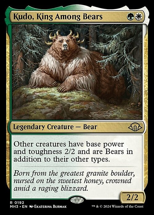 Kudo, King Among Bears Frente