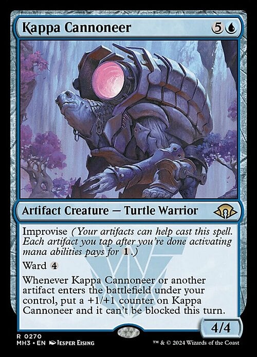 Kappa Cannoneer Card Front