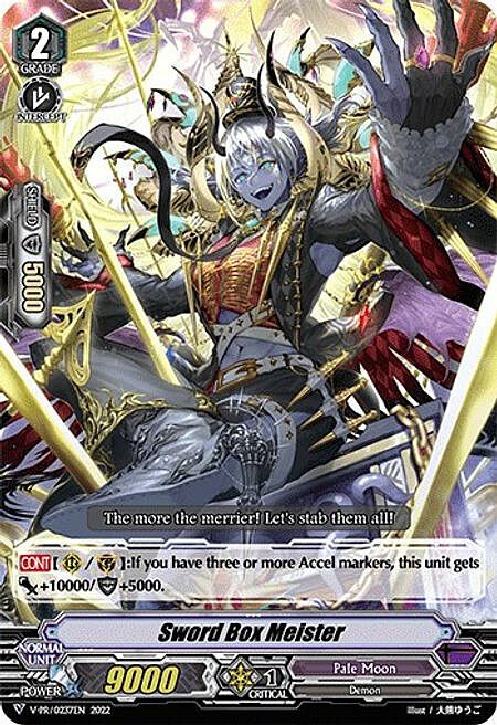 Sword Box Meister Card Front