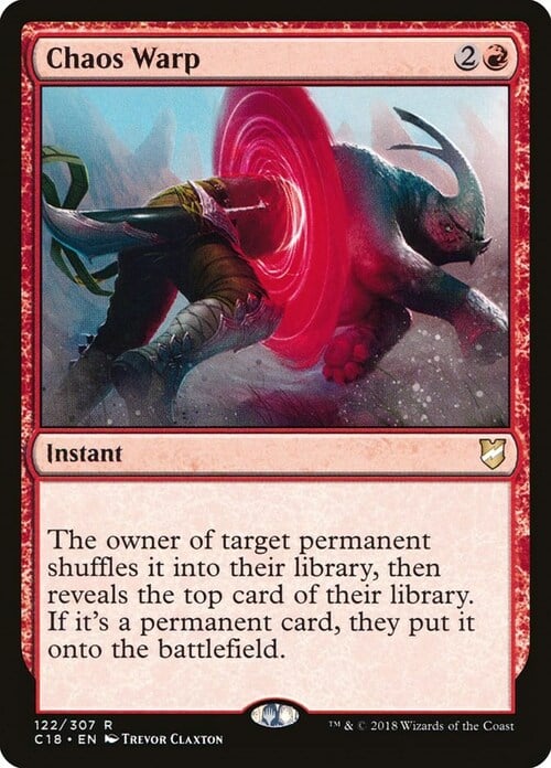 Chaos Warp Card Front