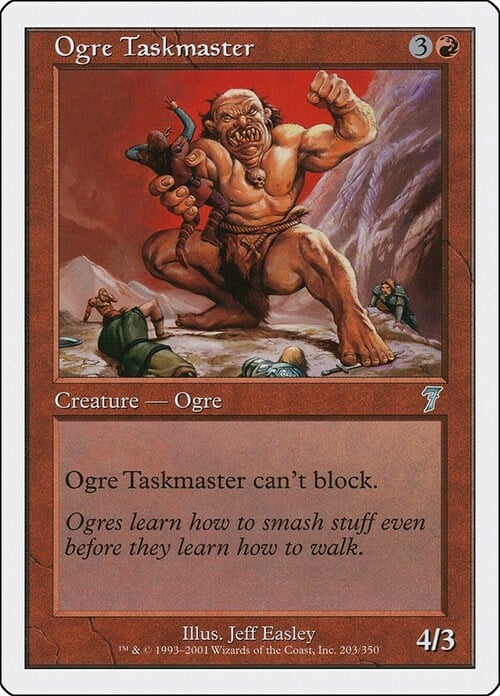 Sorvegliante Ogre Card Front