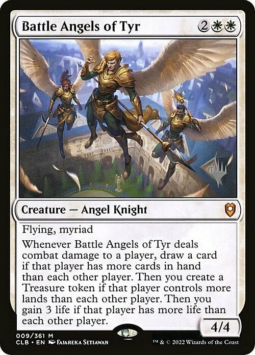 Battle Angels of Tyr Card Front