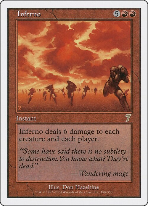 Inferno Card Front