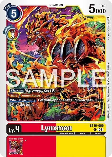 Lynxmon Card Front