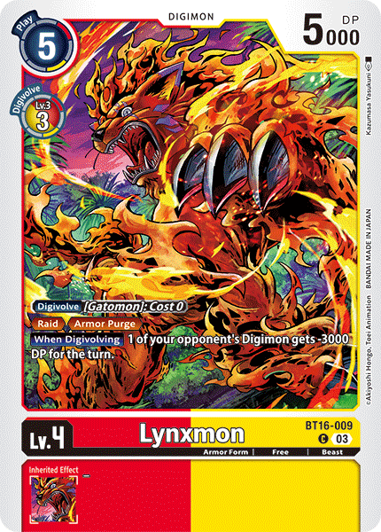 Lynxmon Card Front