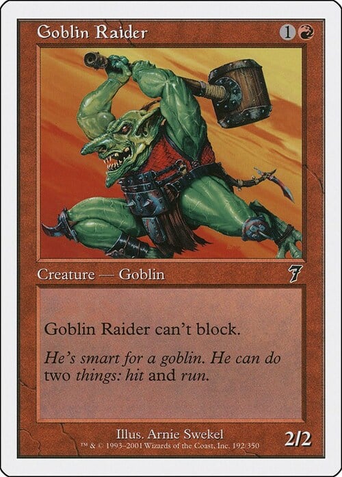 Goblin Raider Card Front