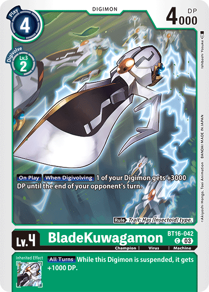 BladeKuwawagamon Card Front