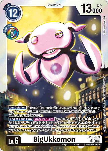BigUkkomon Card Front
