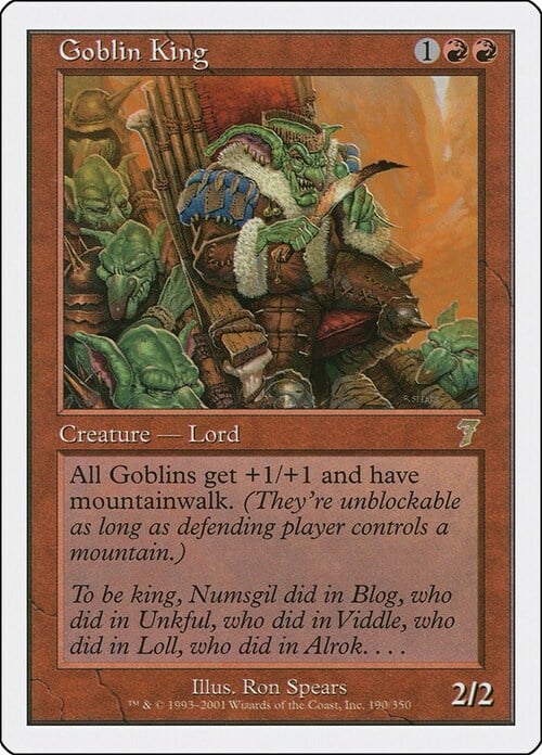 Goblin King Card Front