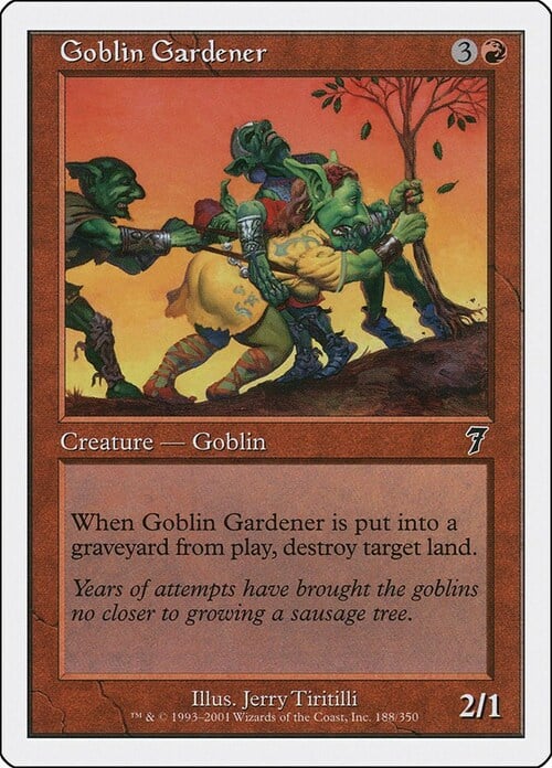 Goblin Gardener Card Front